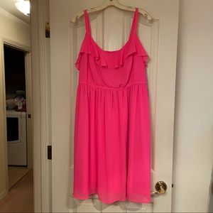 Torrid Hot Pink Dress Size 2.